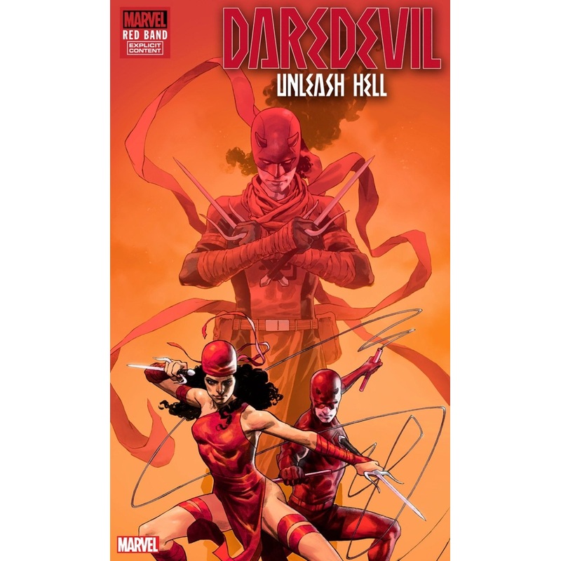 Daredevil: Unleash Hell - Red Band #1 Jerome Opena Variant [Polybagged]