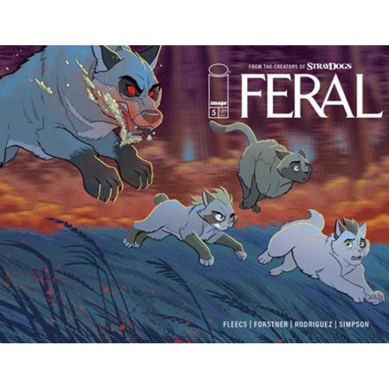 Feral #5 Cover A Tony Fleecs & Trish Forstner Wraparound