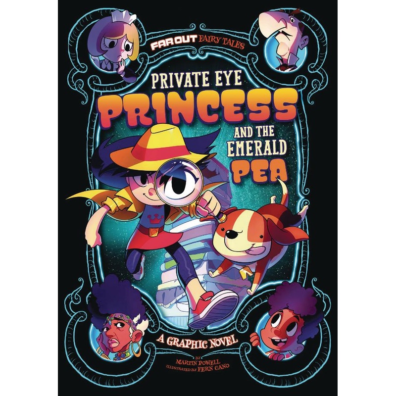Private Eye Princess and the Emerald Pea: A Graphic Novel (Far Out Fairy Tales)