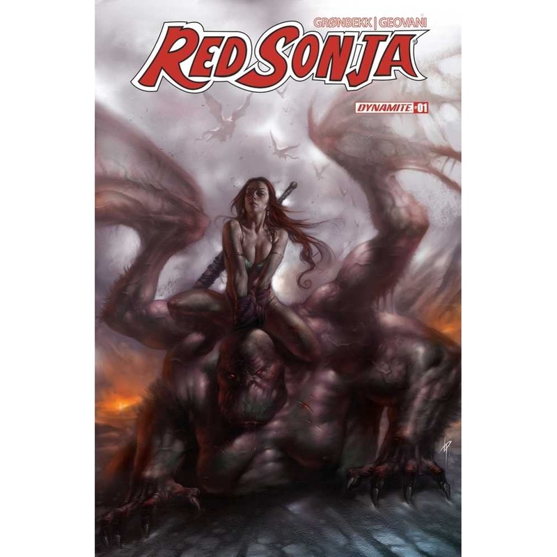 Red Sonja 2023 #1 Cover K 10 Copy Parrillo Original