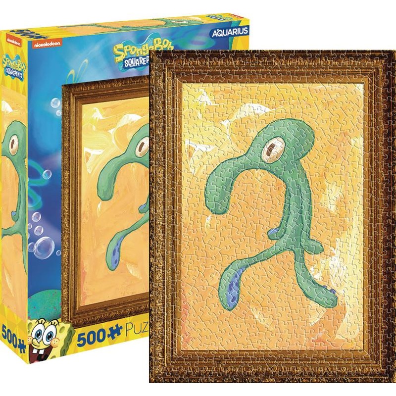 Spongebob Squarepants Bold and Brash 500 Piece Puzzle