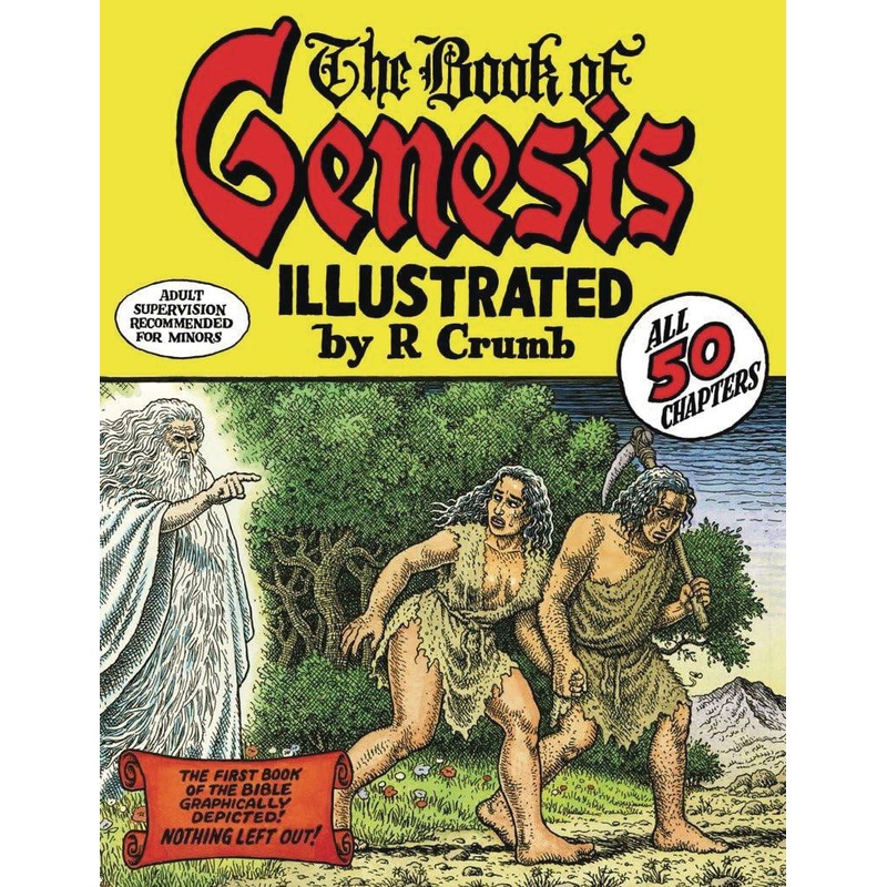 Book Of Genesis Illus By Robert Crumb HC New Printing