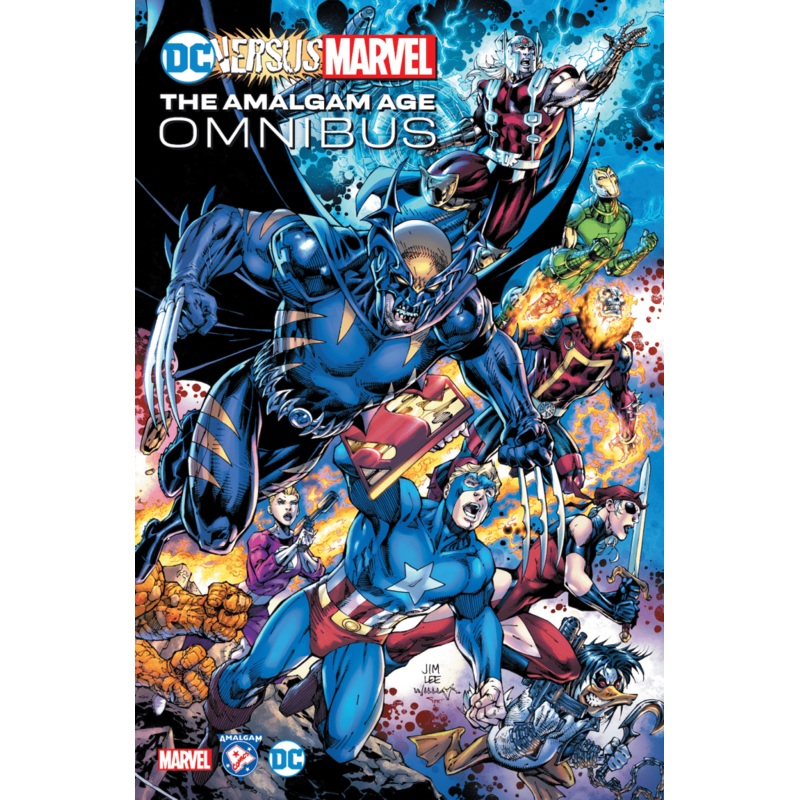 DC Versus Marvel: The Amalgam Age Omnibus HC Direct Market Exclusive Jim Lee Variant