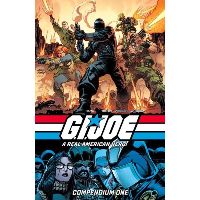G.I. Joe A Real American Hero Compendium TPB Book 01 Book Market Andy Kubert & Brad Anderson Cover