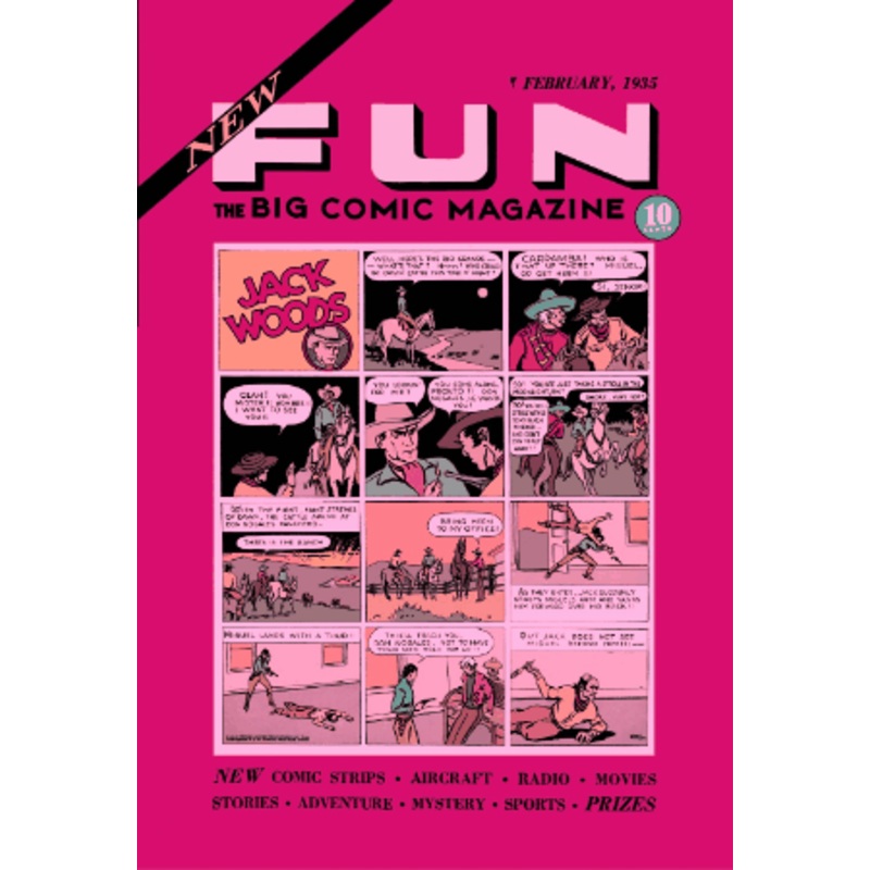 NEW FUN COMICS #1 FACSIMILE EDITION CVR B LYMAN ANDERSON FOIL VAR (24 Sep Release)