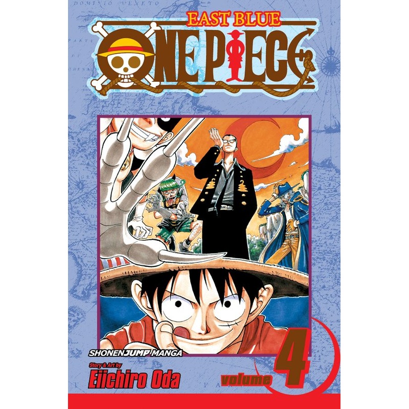 One Piece Vol. 4: The Black Cat Pirates