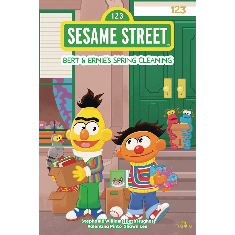 Sesame Street: Bert & Ernie's Spring Cleaning (Hardcover)