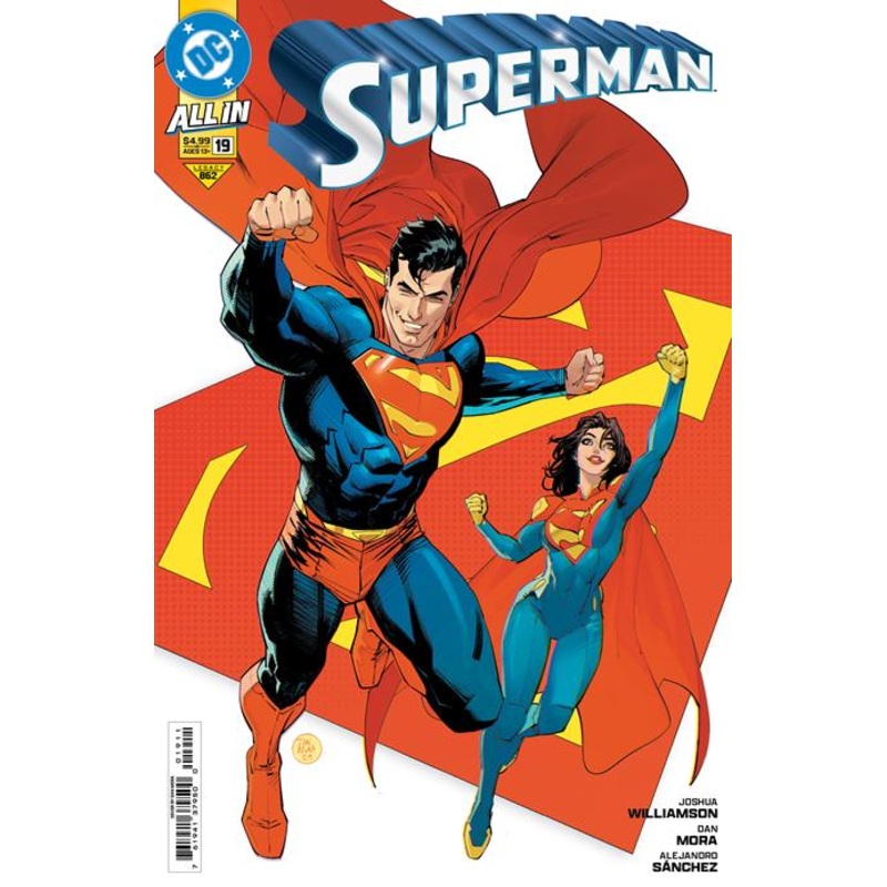 SUPERMAN #19 CVR A DAN MORA This only, one comic book.