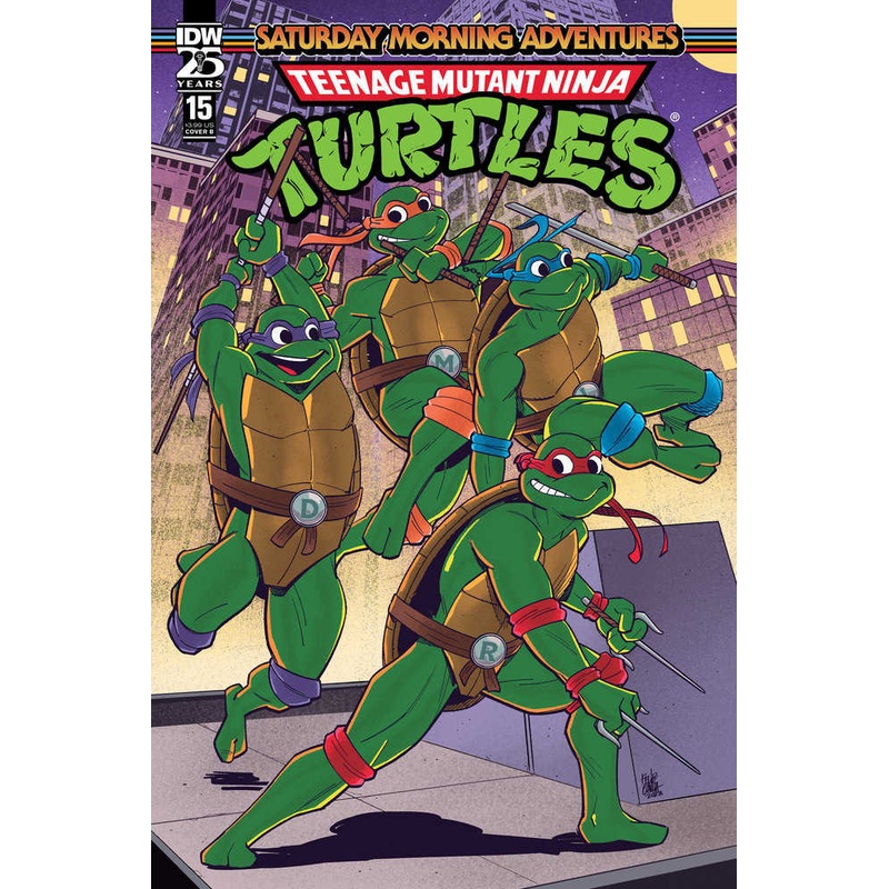 Teenage Mutant Ninja Turtles: Saturday Morning Adventures #15 Variant B (Cunha)