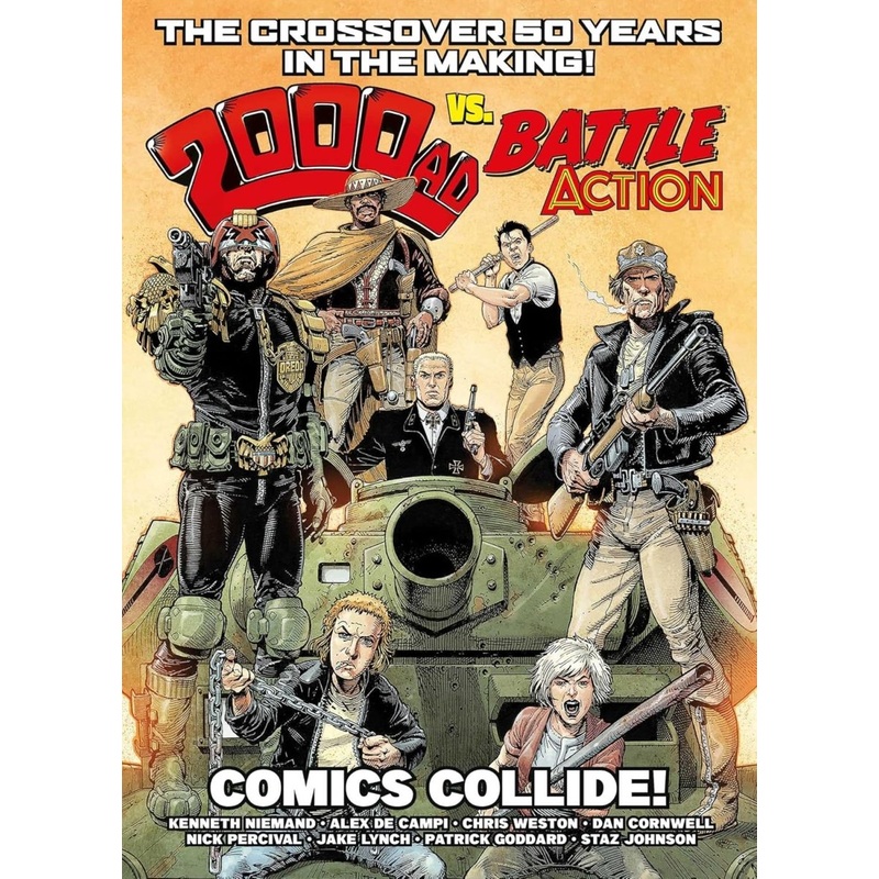 2000 AD Vs Battle Action: Comics Collide! TP