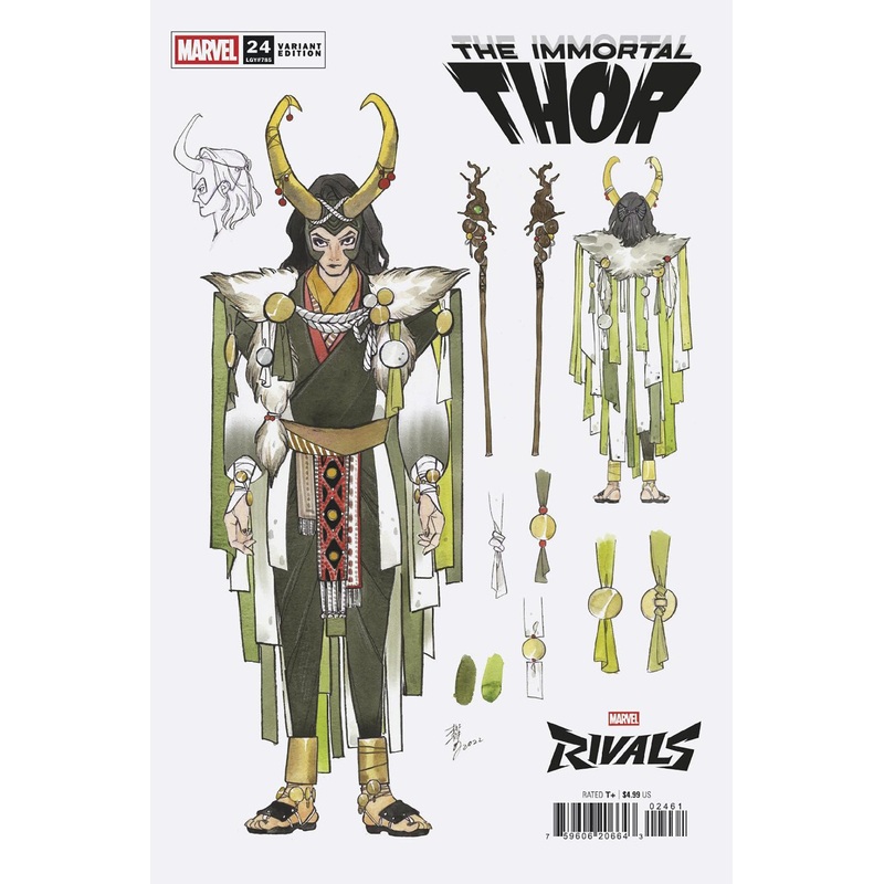 Immortal Thor #24 Peach Momoko Marvel Rivals Variant