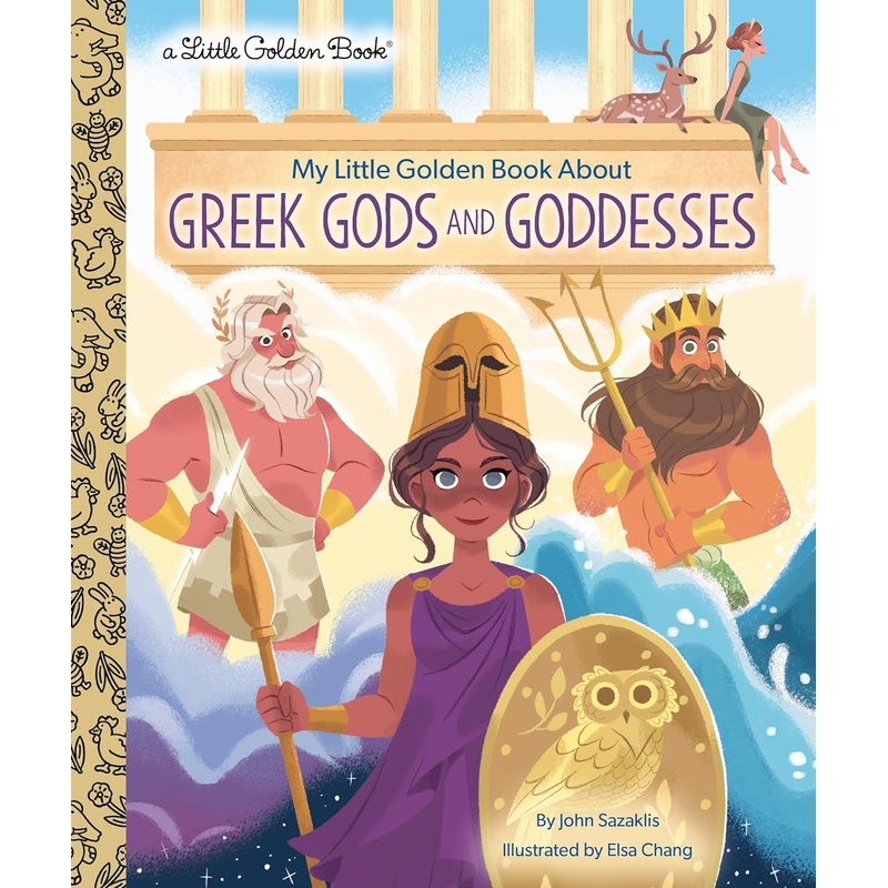 My Little Golden Book About Greek Gods and Goddesses