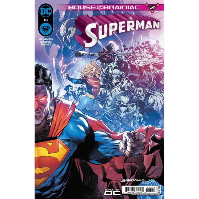 Superman #13 Cover A Rafa Sandoval Connecting (House Of Brainiac)