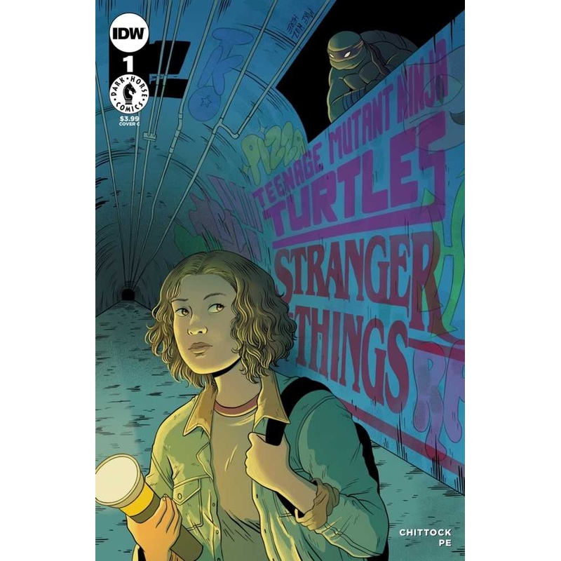 Teenage Mutant Ninja Turtles X Stranger Things #1 Variant C (Woodall)