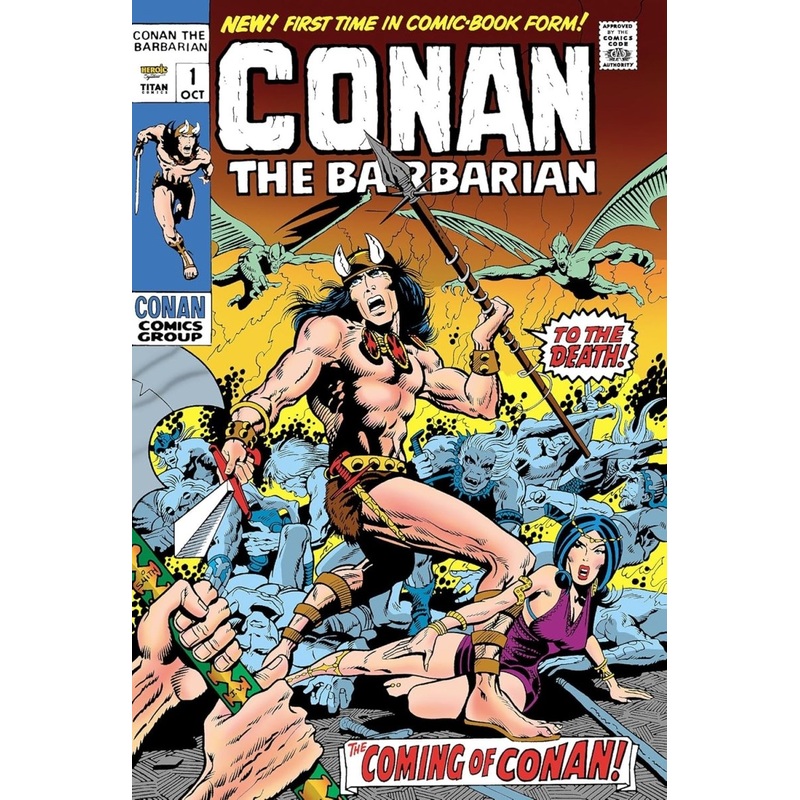 Conan The Barbarian: The Original Comics Omnibus Regular Edition HC Vol 01