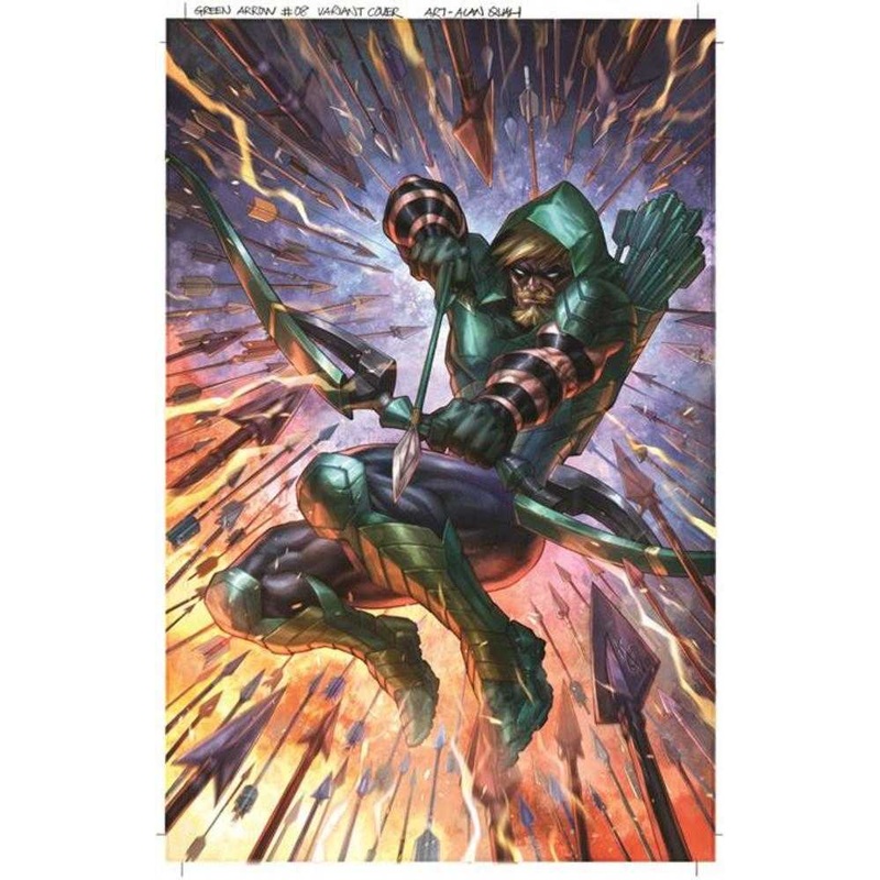 Green Arrow #8 (Of 12) Cover B Alan Quah Card Stock Variant