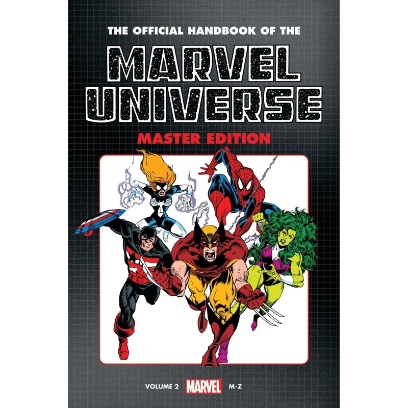 Official Handbook Of The Marvel Universe: Master Edition Omnibus Vol. 2 Heroes Cover HC