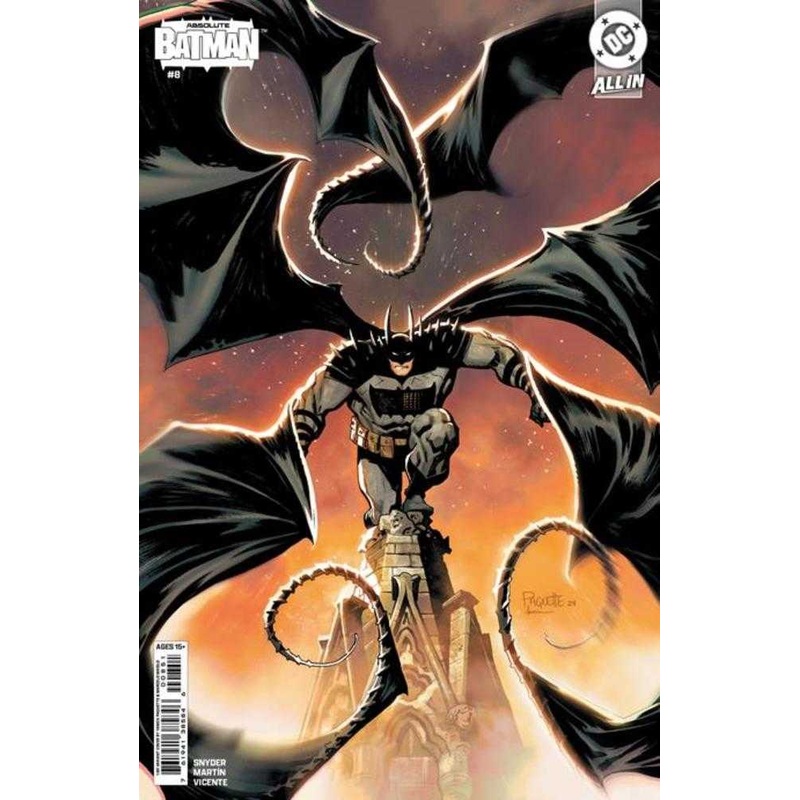 Absolute Batman #8 Cover E Yanick Paquette Card Stock 1:50 Ratio Variant