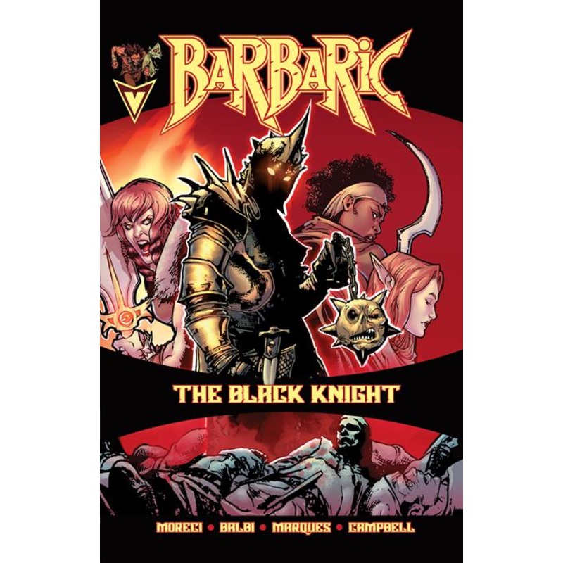BARBARIC THE BLACK KNIGHT #1 (ONE SHOT) CVR A NATHAN GOODEN (29 Oct Release)