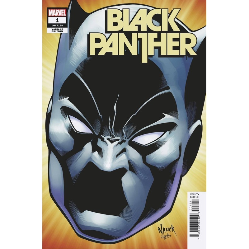 BLACK PANTHER (2021) #1 NAUCK HEADSHOT VAR