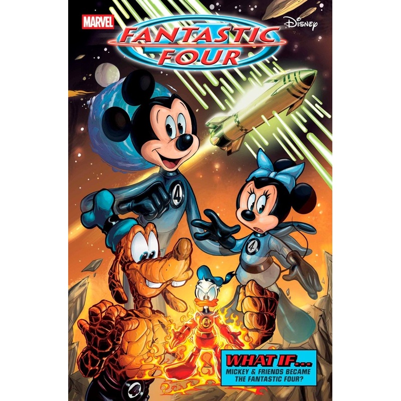 Fantastic Four #30 Ciro Cangialosi Disney What If? Fantastic Four Homage Variant [Doom]