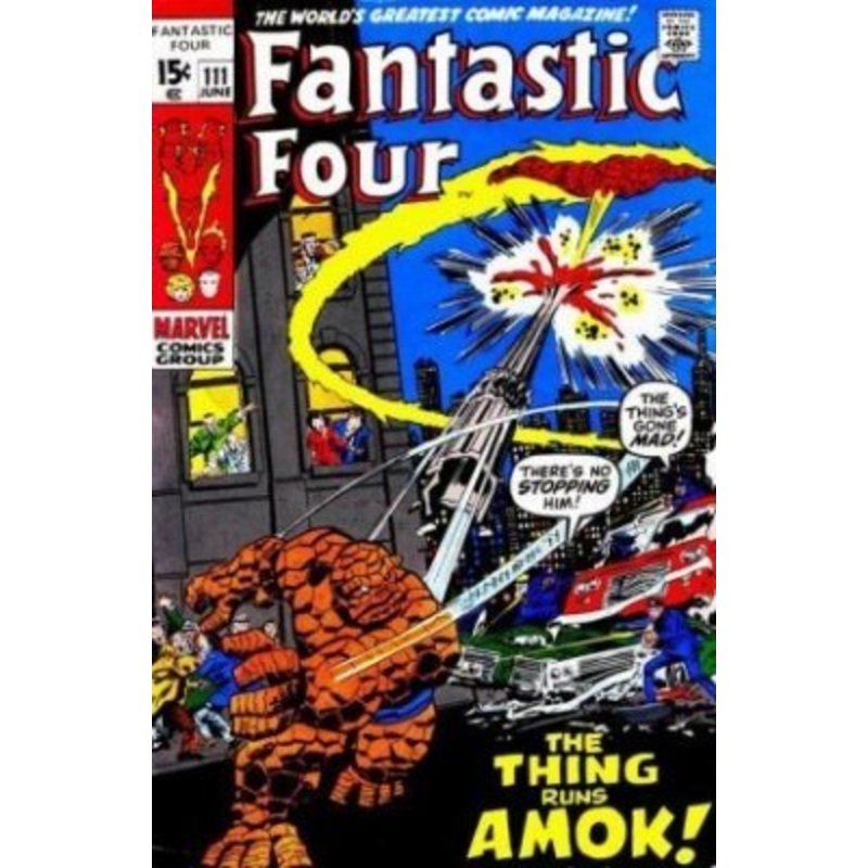 Fantastic Four (Vol. 1 1961-1996, 2003-2012, 2015, 2018) #111