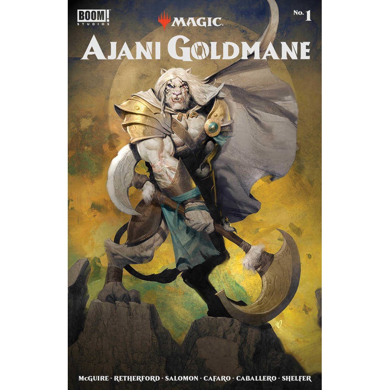 Magic Ajani Goldmane #1 Cover A Olivetti