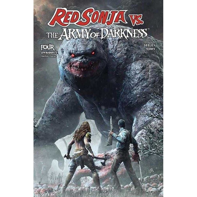 Red Sonja vs Aod #4 Cover A Bjorn Barends