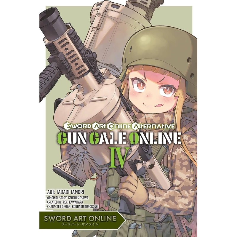 Sword Art Online Alternative Gun Gale Online, manga Vol. 04
