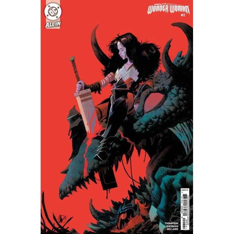 Absolute Wonder Woman #2 Cover D 1 in 25 Ratio Variant Matteo Scalera Card Stock