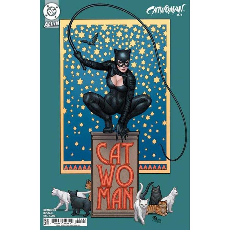 Catwoman #74 Cover B Frank Cho Card Stock Variant