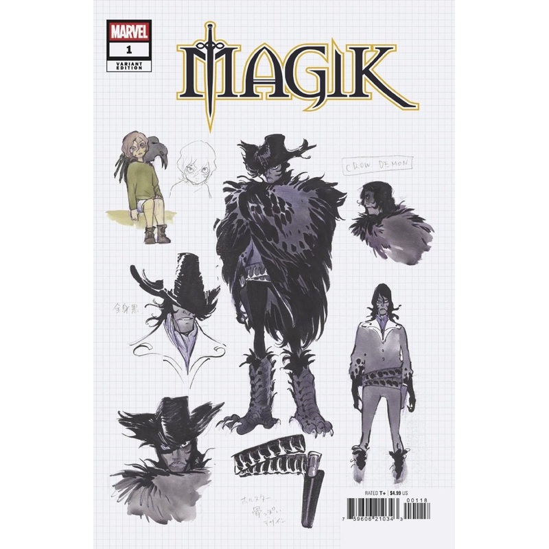 Magik #1 Peach Momoko Design 1:10 Ratio Variant  *one per customer*