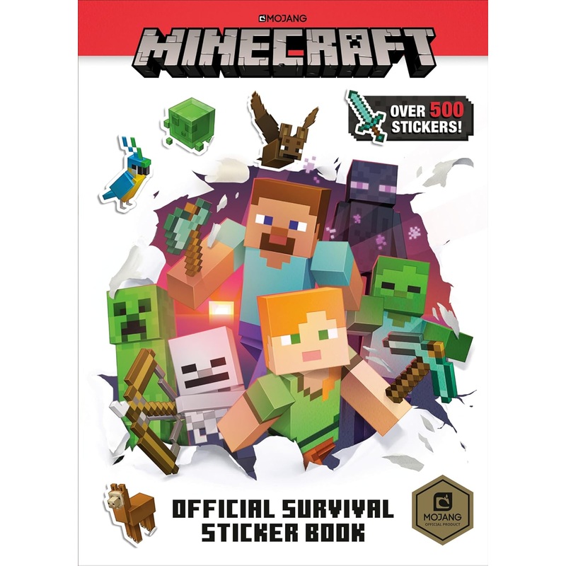 Minecraft Official Survival Sticker Book