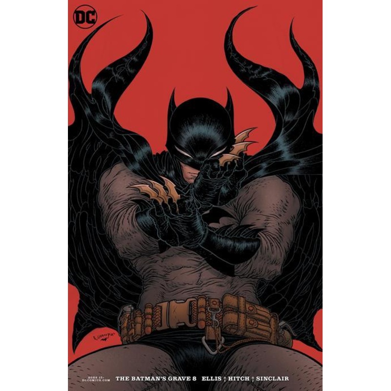 BATMANS GRAVE #8 (OF 12) CARD STOCK R GRAMPA VAR ED