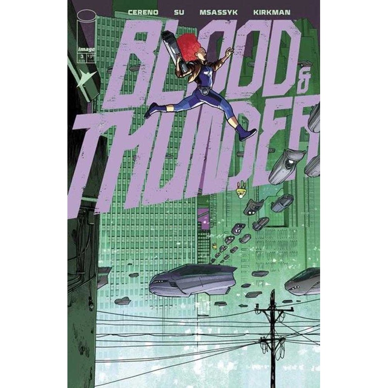 Blood & Thunder #3 Cover B David Lopez Variant (Mature)