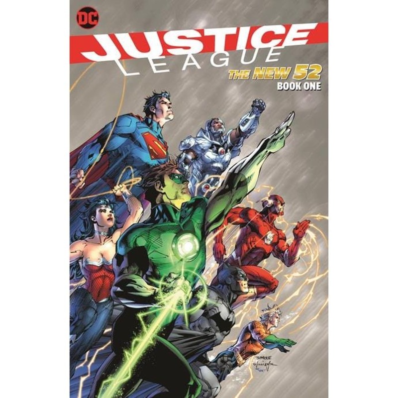 JUSTICE LEAGUE THE NEW 52 TP BOOK 01 In-Store: 3/19/2024