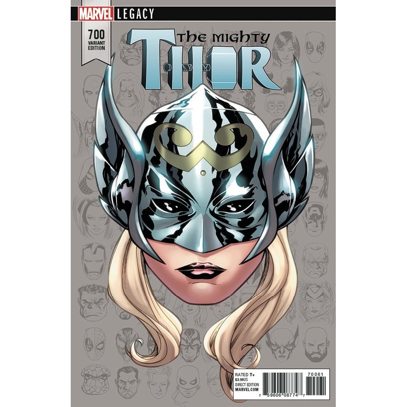 MIGHTY THOR #700 1:10 MCKONE LEGACY HEADSHOT INCV LEG