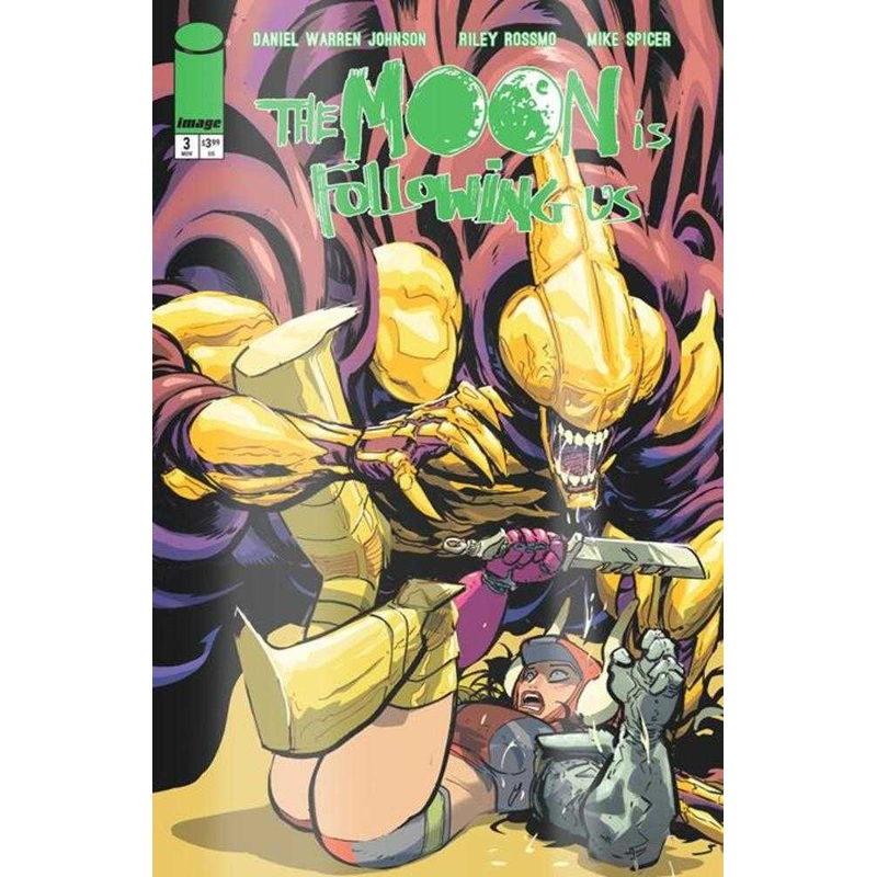 Moon Is Following Us #3 (Of 10) Cover C 1:25 Ratio Variant Edition Rossmo Fo