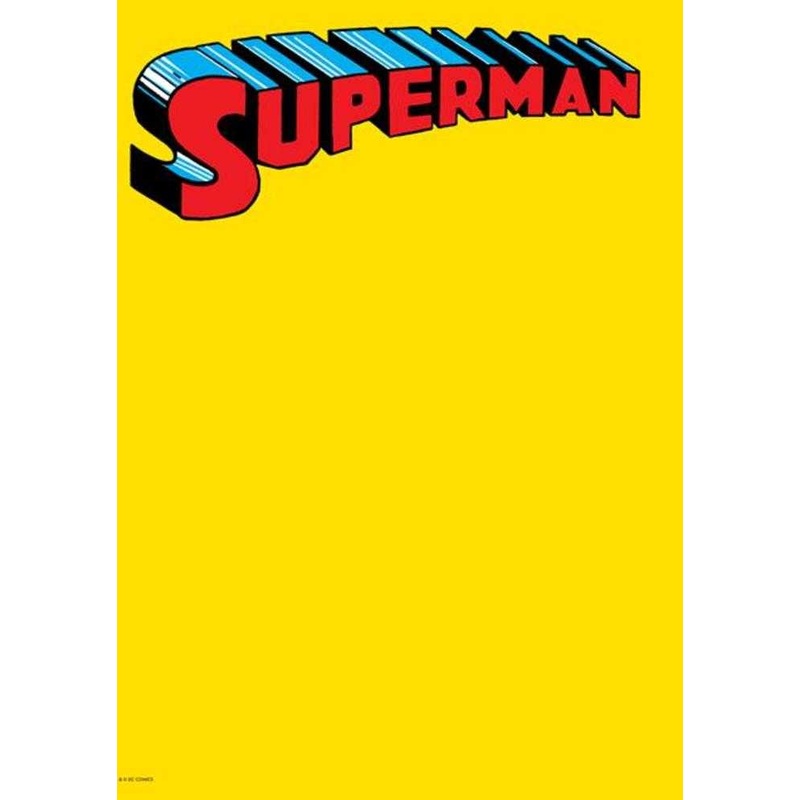 Superman #1 Golden Age Sized Facsimile Edition Cover C Blank Variant