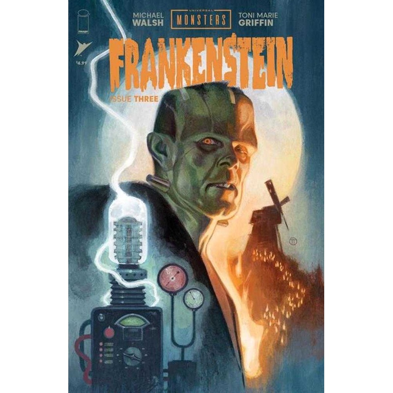 Universal Monsters Frankenstein #3 (Of 4) Cover B Julian Totino Tedesco Variant