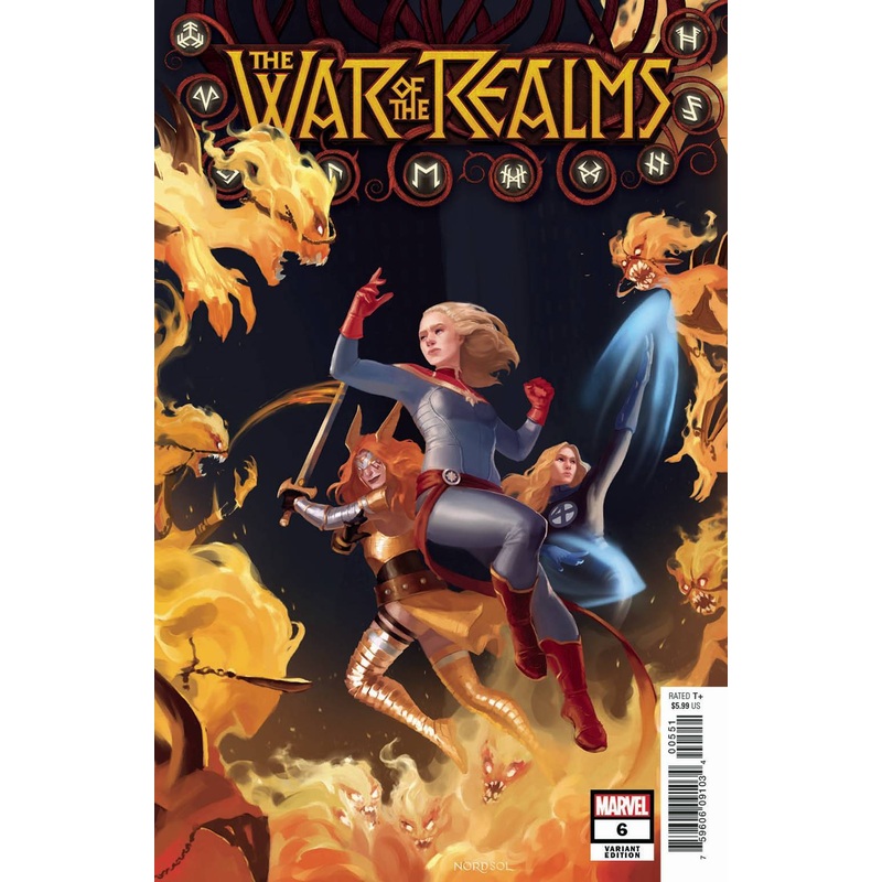 WAR OF REALMS #6 (OF 6) 1:50 NORDSOL INCV WR