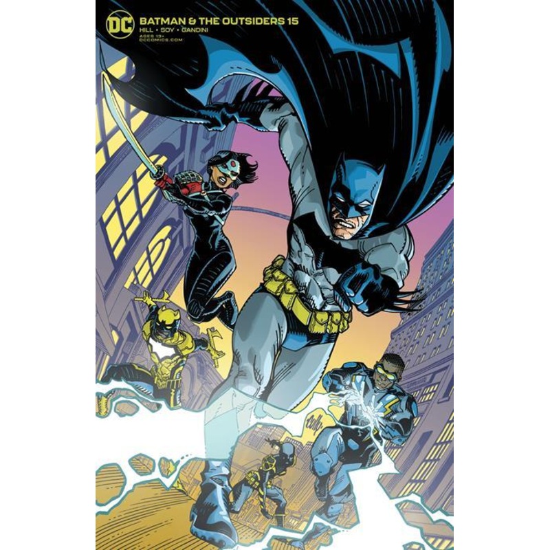 BATMAN AND THE OUTSIDERS #15 CULLY HAMNER VAR ED