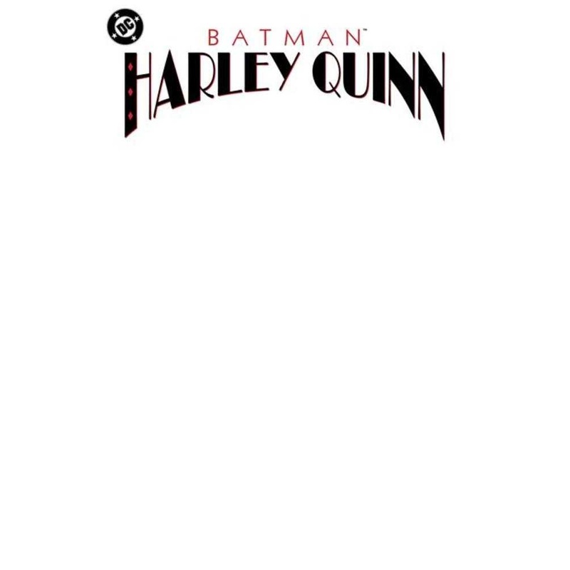 Batman Harley Quinn #1 Facsimile Edition Cover D Blank Variant