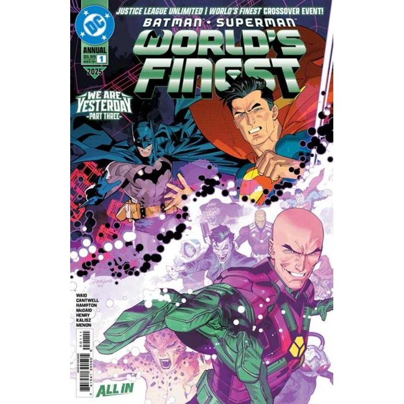 Batman Superman Worlds Finest 2025 Annual #1 (One Shot) Cover A Dan Mora Connecting (We Are Yesterday)