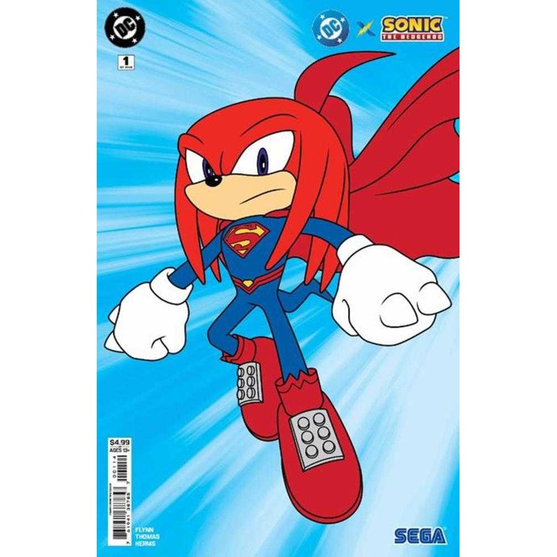 DC X Sonic The Hedgehog #1 (Of 5) 4th Print