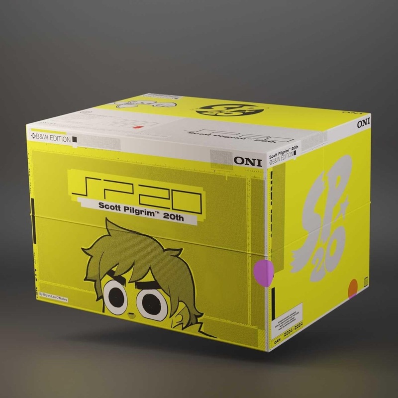 Scott Pilgrim 20th Anniversary HC B&W Box Set