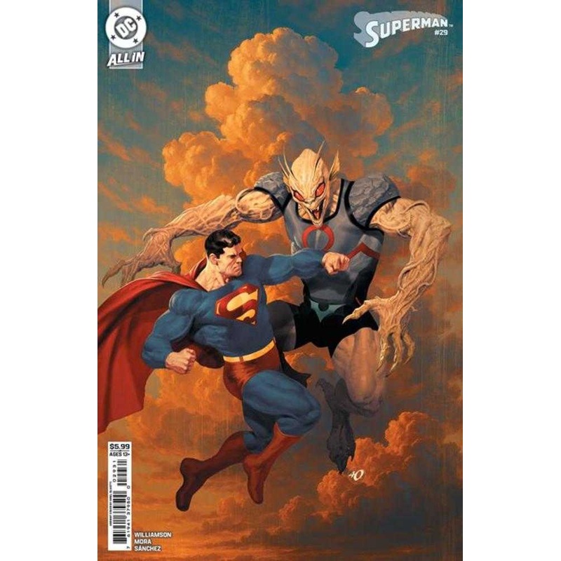 Superman #29 Cover C Ariel Olivetti Card Stock Variant
