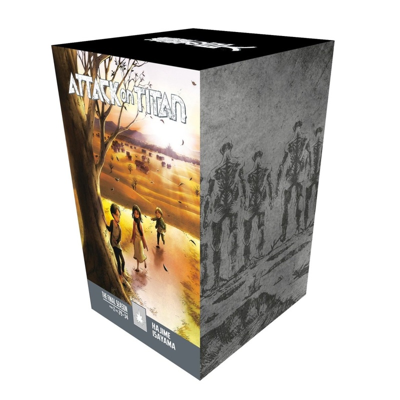 Attack On Titan The Final Season Part 2 Manga Box Set