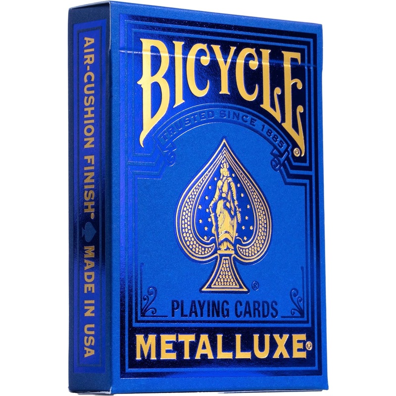 Bicycle Playing Cards: Metalluxe (Blue)