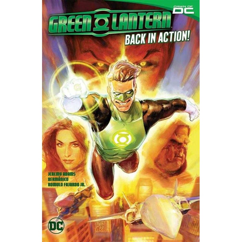 Green Lantern (2023) TPB Volume 01 Back In Action Book Market Xermanico Cover
